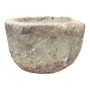 Antique Limestone Trough 51626c 31"d