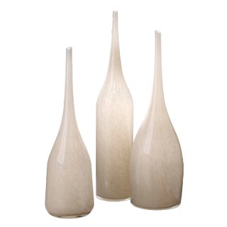 Jamie Young Pixie Decorative Vases in Gray - Set of 3 For Sale