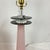 Pink and Black Murano Glass and Lucite Table Lamps With Pink Shade For Sale - Image 12 of 12