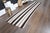 1970s Vintage Handmade Wool Cotton White Runner Rug For Sale - Image 10 of 11