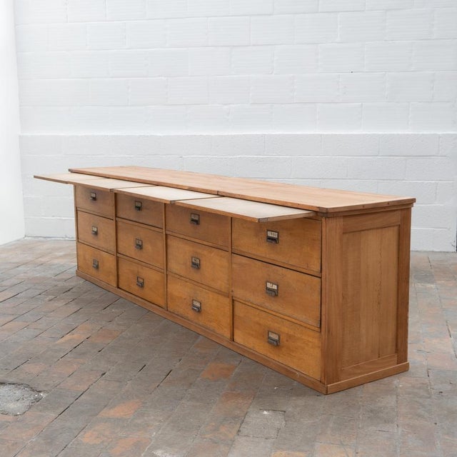 Antique Shop Cabinet with Drawers, France, Early 20th Century For Sale - Image 4 of 12