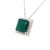 Diamond Emerald Necklace Platinum 9.70 TCW GIA Certified For Sale - Image 9 of 10