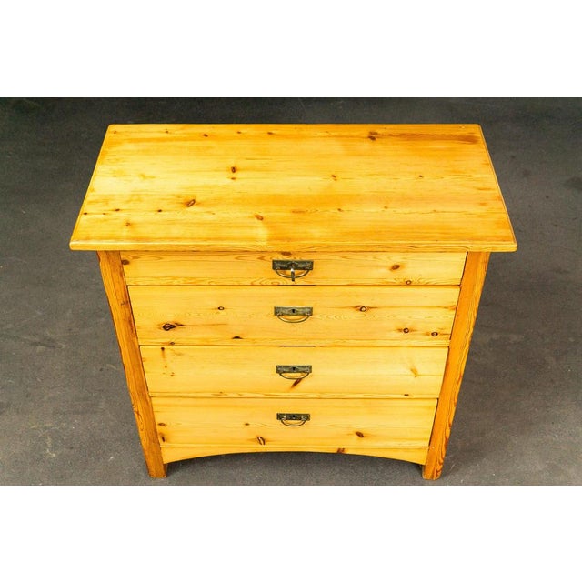 Brown Art Nouveau Chest of Drawers For Sale - Image 8 of 17