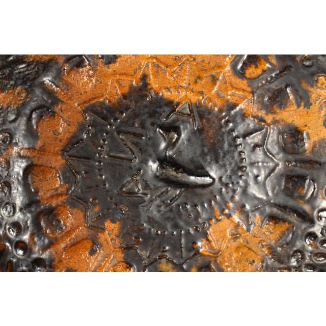 Circa 1900 Barrio De La Luz Puebla Pottery Bowl Tortoiseshell Glaze Barro Vidriado For Sale In Houston - Image 6 of 17