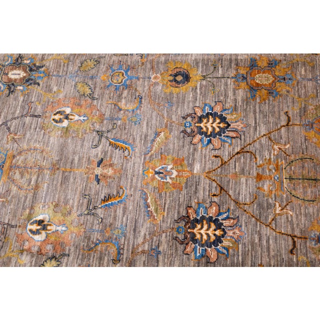 Contemporary Gabbeh Rug 6'5'' X 9'6'' For Sale - Image 9 of 9