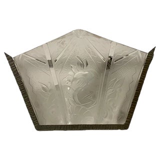 Art Deco French Sconce, 1920s For Sale