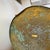 Metal Traditional Hammered Copper Banded Brass Planter or Wastebasket For Sale - Image 7 of 12