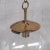 Mid-Century Modern Mid-Century Brass and Bubble Glass Pendant For Sale - Image 3 of 11