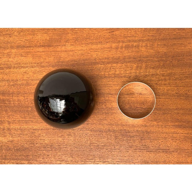 Mid-Century Modern Mid-Century German Space Age Glass Ball Bowl from Quist, 1960s, Set of 3 For Sale - Image 3 of 18