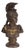Sculpture of Greek Man in Cast Iron For Sale