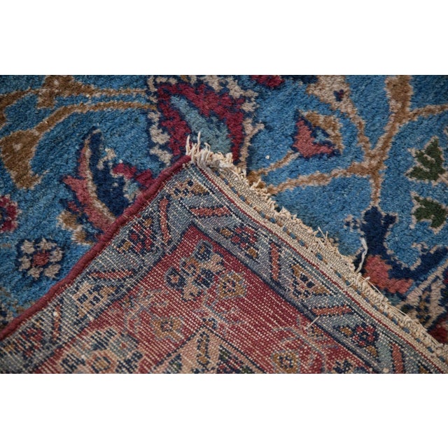 Traditional Vintage Fine Bibikabad Rug - 2'7" X 3'11" For Sale - Image 3 of 10
