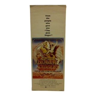 "Blazing Saddles" Vintage Movie Poster For Sale