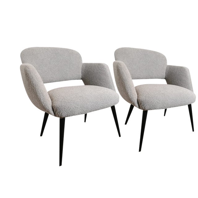 Set of Mid-Century Armchairs For Sale