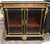 You are viewing a gorgeous French cabinet or vitrine with Boulle style inlay work Circa 1860 the cabinet is well crafted...