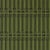 Zoffany Columns Wallpaper in Olive/Bone Black - a Sample For Sale