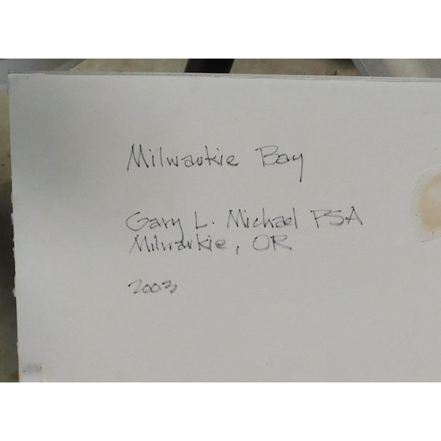 Impressionist Gary Michael, Original Pastel Artwork, Framed For Sale - Image 3 of 3