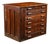 Early 20th Century Oak Flat File Cabinet With Side Storage For Sale