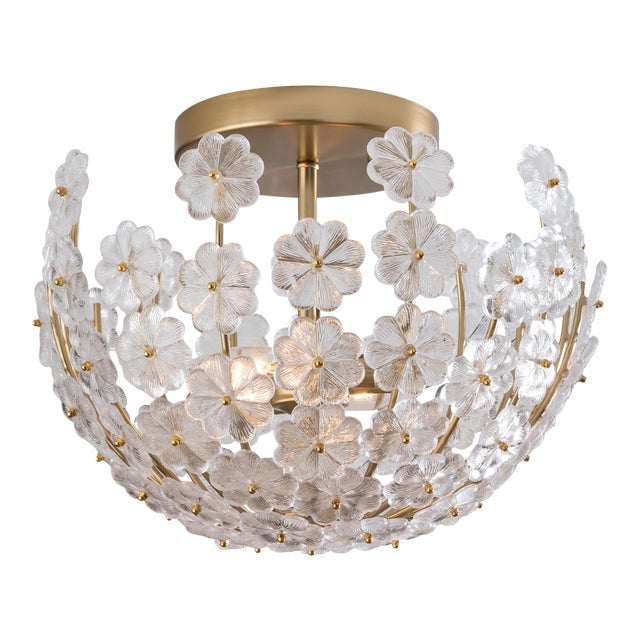 Regina Andrew Charlotte Semi Flush Mount For Sale