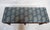 Wood Jacobean / Bobbin Bench With Custom Upholstered Seat The bench seat has a beautiful blue upholstery with a white...