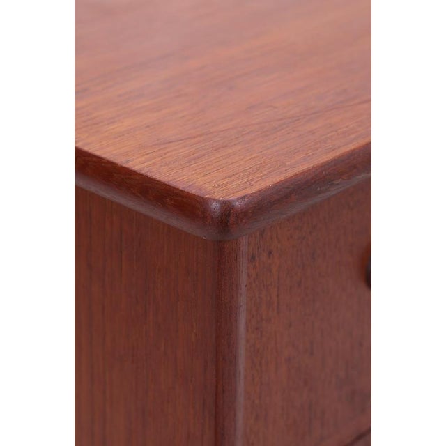 Wood Mid-Century Teak Chest of 6 Drawers, 1960s For Sale - Image 7 of 13