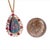Australian Black Opal & Diamond Pendant 18" 14k Y Gold 4.45 TCW GIA Certified $7,950 212090 MADE IN ITALY This magnificent...