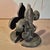 These beautiful bronzed metal Fleur De Lis bookends are a perfect addition to any collection. With a French-inspired...