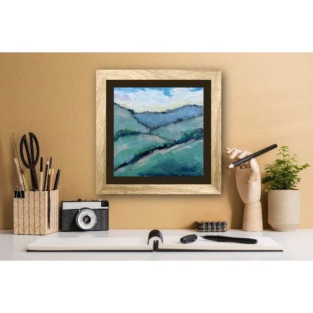 2020s Modern Art, Mt. Diablo Landscape (Original Oil Painting) For Sale - Image 5 of 8