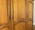Wood Vintage French Louis XVI Style Carved Oak 3-Door Armoire For Sale - Image 7 of 13