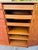 Vintage 1970s Danish Teak Highboy Dresser Armoire Chest Wardrobe For Sale - Image 9 of 13