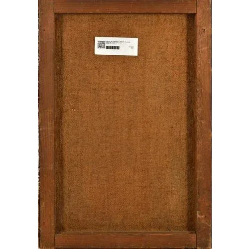 Modern Alberts Filka, Alberts's Wife Barbara, Oil on Canvas For Sale - Image 3 of 4