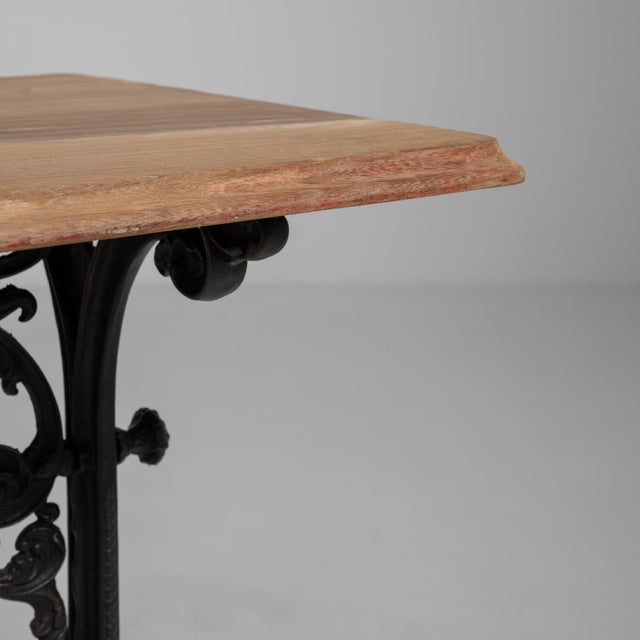 Victorian Cast Iron Bistro Table, Antique, United Kingdom, Circa 1900 For Sale - Image 16 of 18