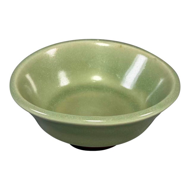 Longquan‑Style Celadon Shallow Decorative Bowl For Sale