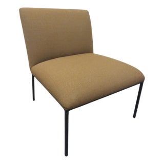 Fogia Tondo Lounge Chair in Brown For Sale