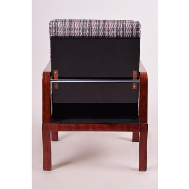 1930s Art Deco Armchairs, Czech, 1930s, Set of 2 For Sale - Image 5 of 11