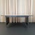 Mid-Century Modern 1950s Mid-Century Industrial Brushed Steel Police Station Desk For Sale - Image 3 of 11