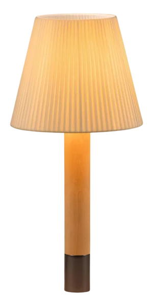 Bronze and Natural Básica M1 Table Lamp by Santiago Roqueta for Santa & Cole