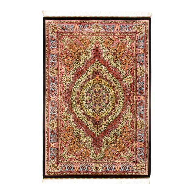 Pasargad DC Exquisite Design Paris Palace Fine Power Loom v. Silk Rug For Sale