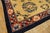 1980s Beige Medallion Vintage Modern Chinese Peking Carpet Rug For Sale - Image 12 of 12