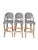 Coastal Restoration Hardware St. Germaine Resin Parisian Style Counter or Bar Stools Chairs For Sale - Image 3 of 12