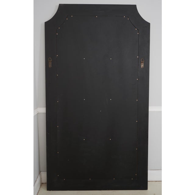 Large Gold Leaf Decorator Pier Mirror W. Distressed Glass For Sale - Image 9 of 9