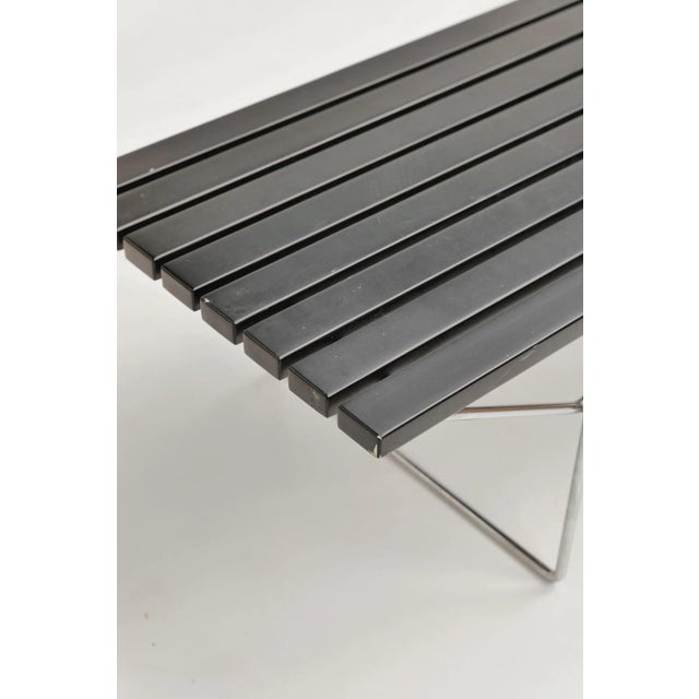 Harry Bertoia Bench by Harry Bertoia for Knoll Inc. / Knoll International, 1970s For Sale - Image 4 of 5