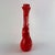 Vintage Red Glaze Ceramic Vase by Roberto Rigon for Bertoncello, 1970s For Sale - Image 4 of 11