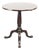 Round Antique English Tilt-Top Table/Side Table from the Early 19th Century with a Patina. For Sale