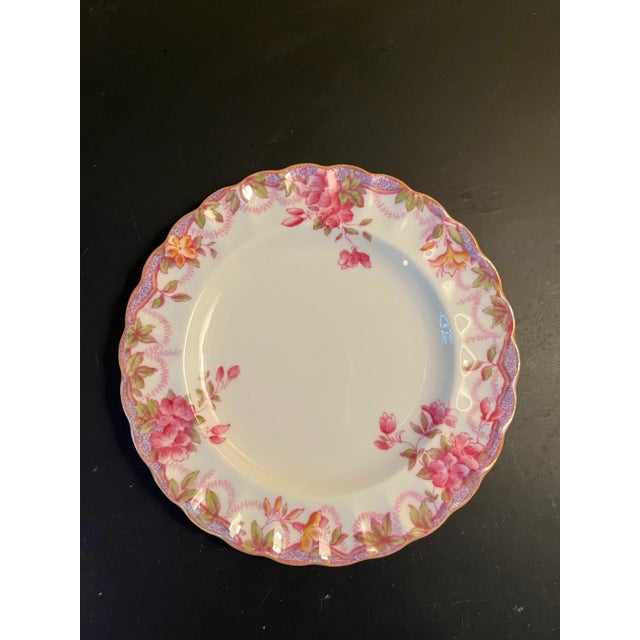 Spode Spode “Irene” Bone China 5 Piece Place Place Setting- Vintage For Sale - Image 4 of 12