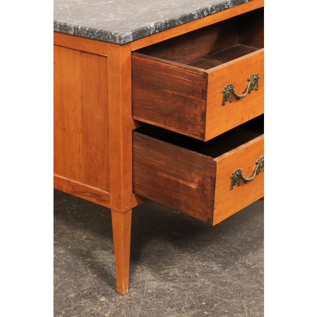 French 19th C Marble Top Commode For Sale - Image 4 of 13