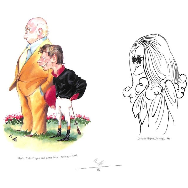 "Forty Years of Peb: The Racing World in Sketch and Caricature" 1995 Thibault, Guy (Foreword) For Sale - Image 10 of 15
