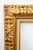 Early 20th Century Antique Frame Picture Wall Framed Felt Gold Gilt Brass Art Floral 27.5x31.75 For Sale - Image 5 of 12