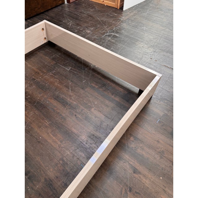 Wood Queen Size Alf Italia Mont Blanc Bed Frame For Sale - Image 7 of 12