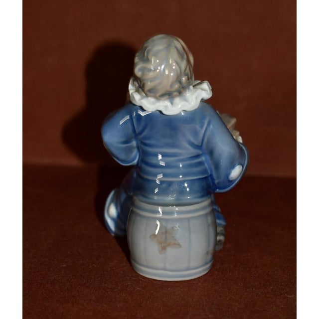 Royal Copenhagen Royal Copenhagen Boy With Accordion Figurine For Sale - Image 4 of 12