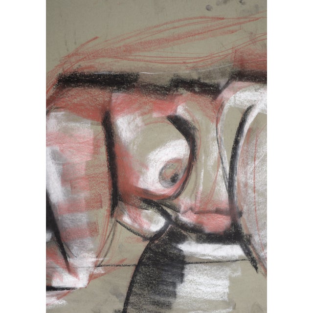 American Nude Women in Charcoal on Paper (Two Sided) by Heather Speck For Sale - Image 3 of 4